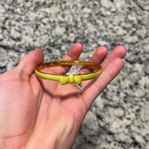 Kate spade yellow bangle